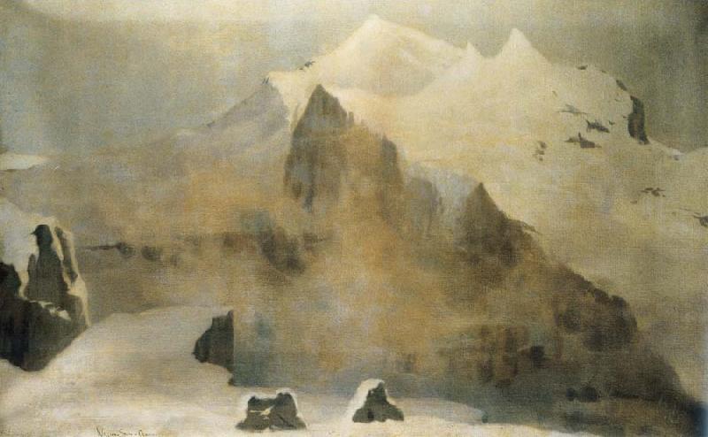 William Stott of Oldham Amethyst Cloud-Jungfrau China oil painting art
